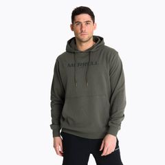 Buzo Merrell Hombre Hoodie Sweatshirt Kaikoura Verde