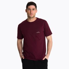 Remera Merrell Hombre T-Shirt Short Sleeves (Regular Fit) Alicesp Bordó