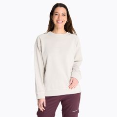 Sudadera Merrell Mujer Crewneck Sweatshirt Pokiha Beige