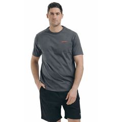 Remera Merrell Hombre T-Shirt Short Sleeves (Regular Fit) Douglas Gris