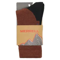 Media Merrell Unisex TURCA TECHNICAL QUARTER SOCKS Marron